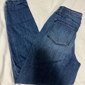 Judy Blue Relaxed Fit “White Splatter” Jeans